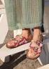 Linzi Gleam Multi Coloured Beaded Sliders - 5 Image 1