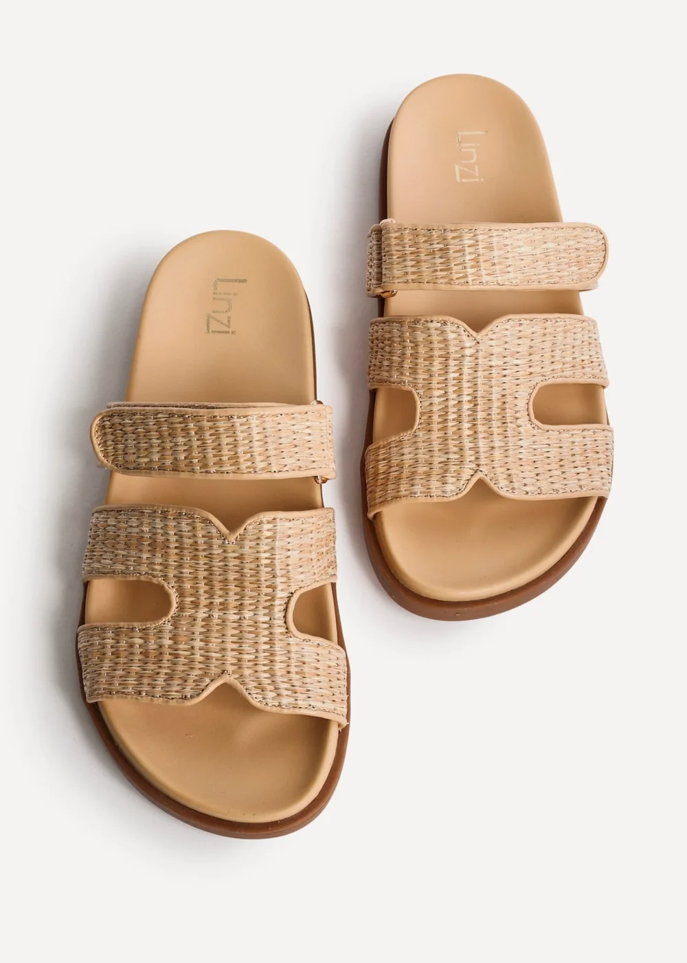 Linzi Avena Natural Flat Sandals - 4 Image 5