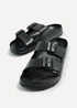 Linzi Candice Black Slip On Slider Sandals - Size 7 Image 4