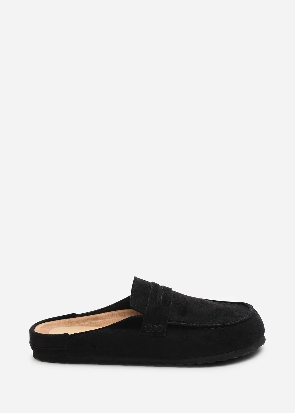 Where's That From Honeybee Black Low Back Slip On Mule - 4 Image 1