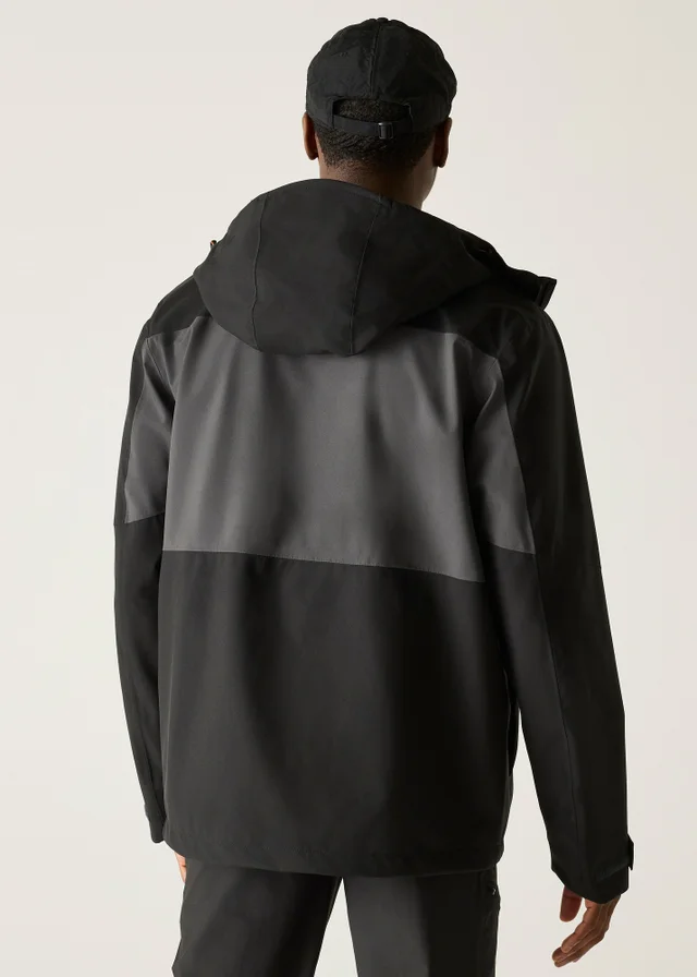 Regatta Ash Black Brick Maland II Waterproof, Breathable Jacket