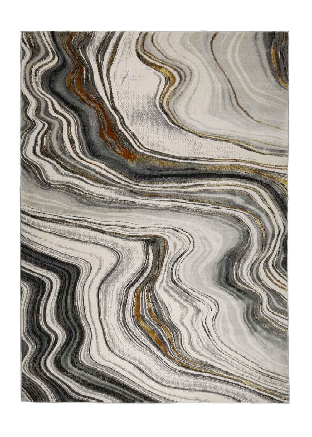 Homemaker Gold Dusk Watercolour Rug (140/200) - 120 x 170 Image 2