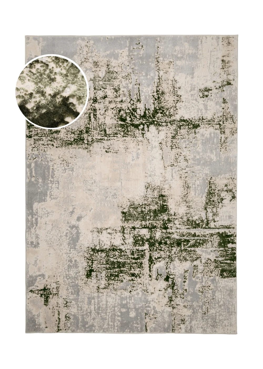 Homemaker Green Dusk Marble Rug (140/200) - 120 x 170 Image 5