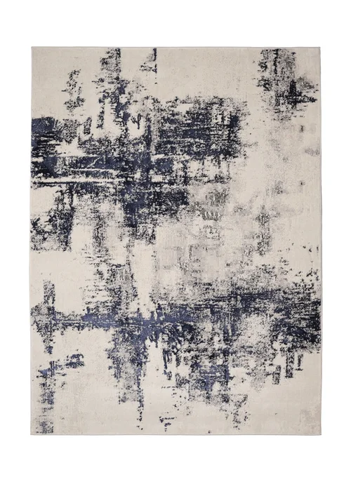 Homemaker Navy Dusk Marble Rug (120/170) - 120 x 170 Image 2