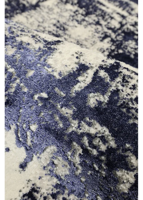 Homemaker Navy Dusk Marble Rug (120/170) - 120 x 170 Image 3