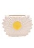 The Cottage Garden White & Yellow Vase Daisy - One Size Image 1