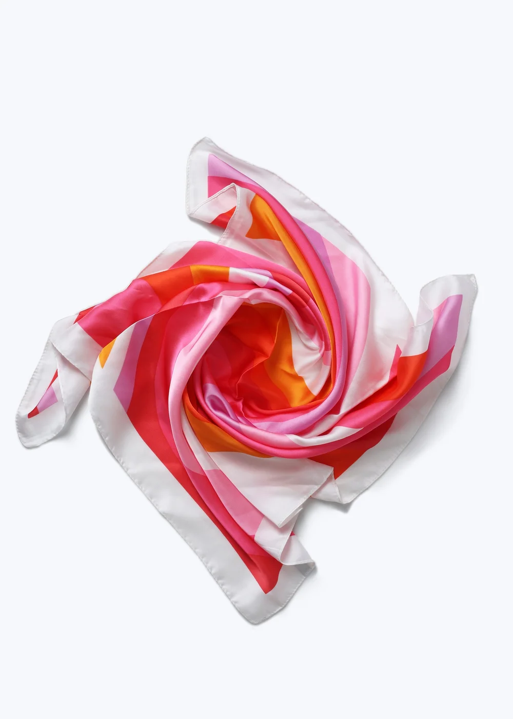 Muse Pink Swirl Scarf - One Size Image 2