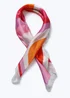 Muse Pink Swirl Scarf - One Size Image 1