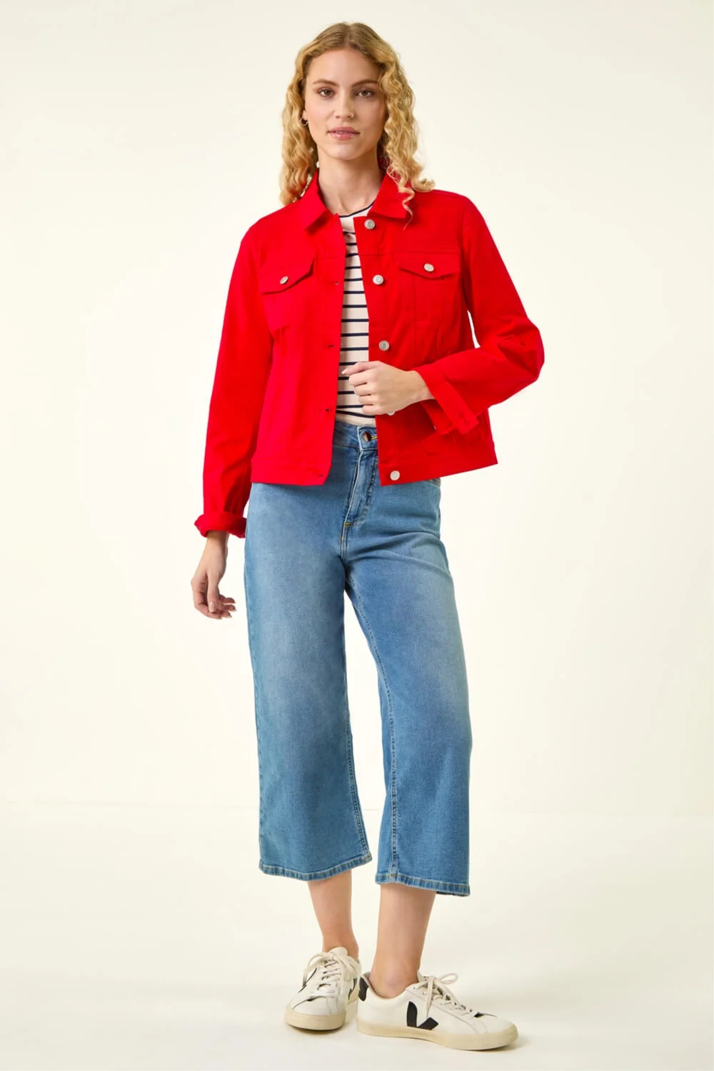 Roman Red Stretch Pocket Detail Jacket - 12 Image 2