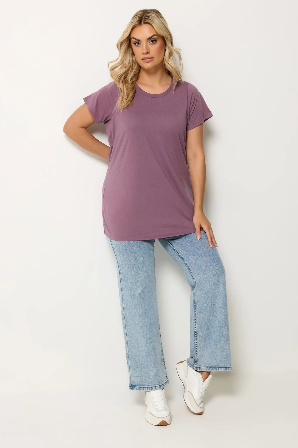 Yours 3 Pack Curve Chocolate Brown & Natural Brown Core T-Shirts - 22-24 Image 3