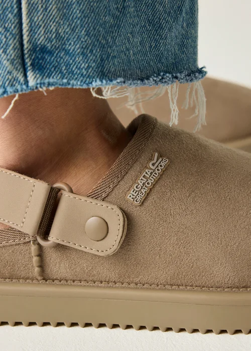 Regatta Burnt Tan Risley Clog Waterproof Sandals - 8 Image 4