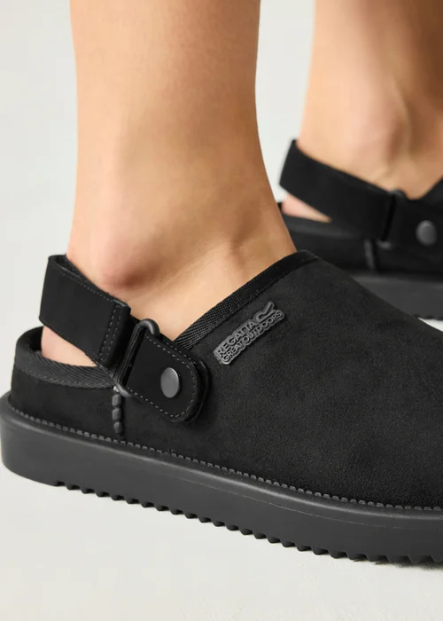 Regatta Black Risley Clog Waterproof Sandals - 5 Image 3