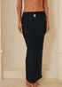 Moda Minx Black Amour Maxi Skirt - M/L Image 2
