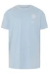 BadRhino Light Blue Acid Wash Graphic T-Shirt - XL Image 1