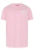 BadRhino Light Pink Acid Wash Graphic T-Shirt - 4XL Image 2