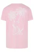 BadRhino Light Pink Acid Wash Graphic T-Shirt - 4XL Image 3