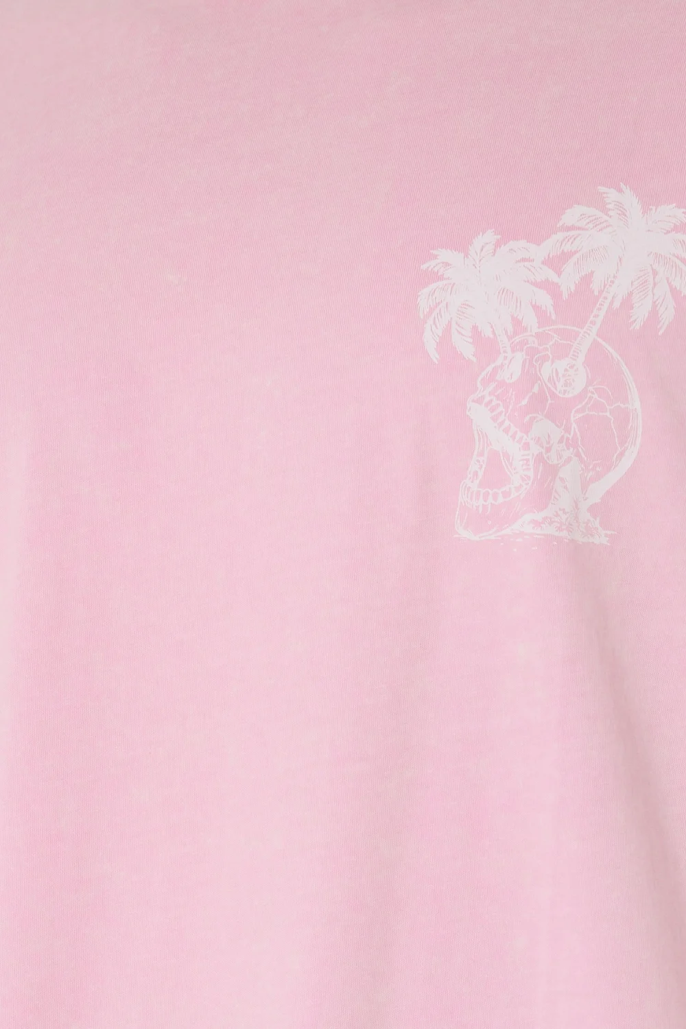 BadRhino Light Pink Acid Wash Graphic T-Shirt - 4XL Image 4