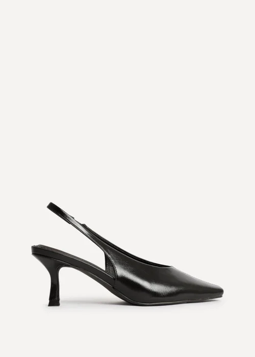 Linzi Method Brown Square Toe Court Heels - Size 7 Image 2