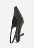 Linzi Method Grey Square Toe Court Heels - Size 7 Image 5