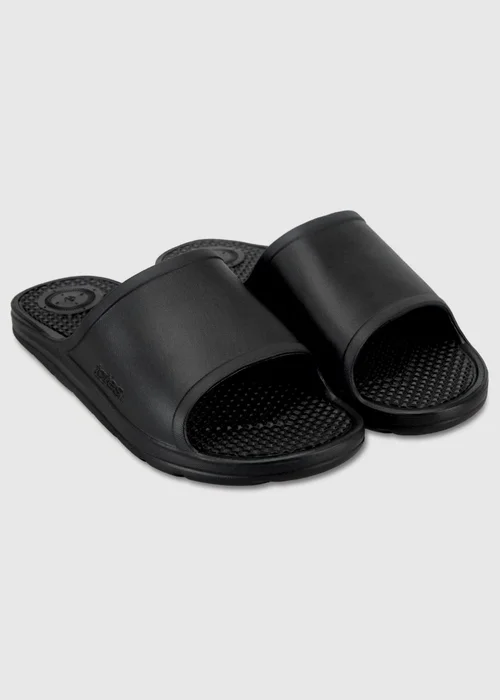 Totes Solbounce Black Sliders - 8 Image 2