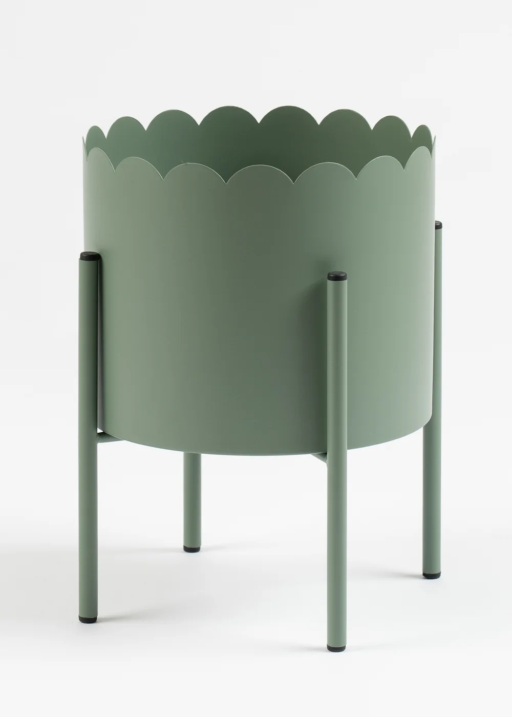 Scottish Everlastings Green Scallop Planter - One Size Image 1