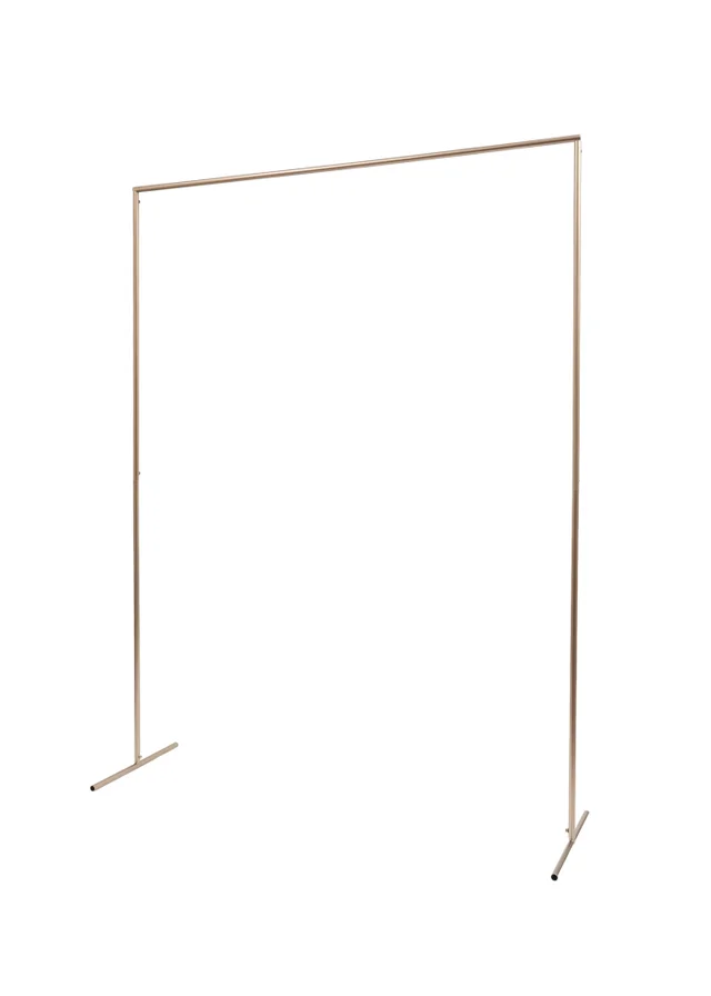 Scottish Everlastings Rose Gold Rectangle Arch Frame (2m)