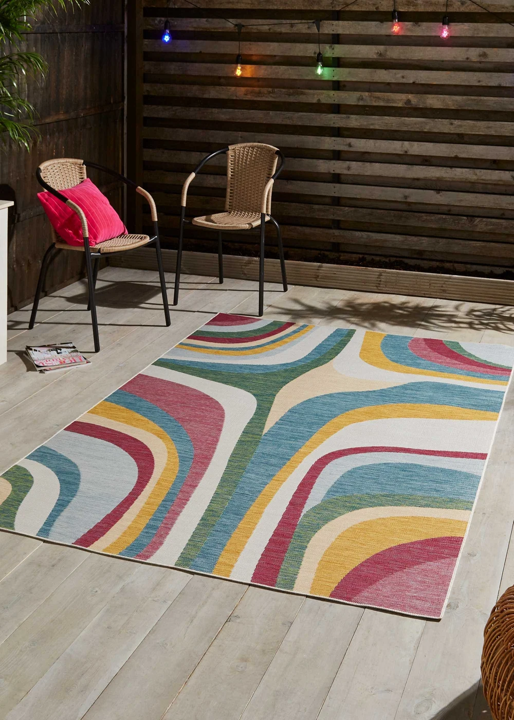 Think Rugs Multi Colour Spectrum E9333 Rug 160 X 230 - 120 x 170 Image 2