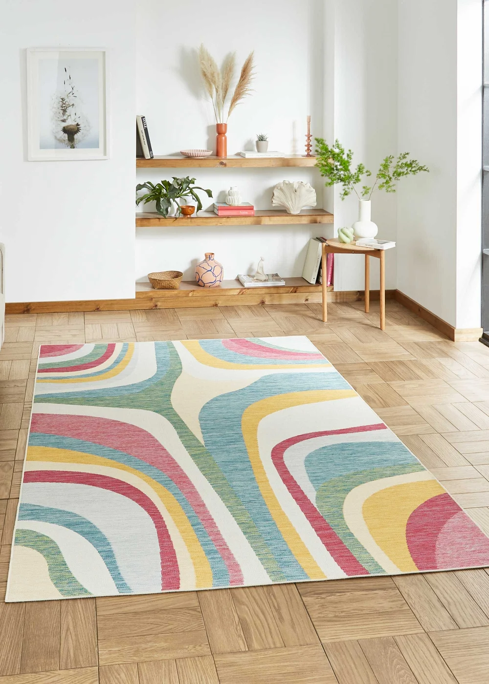 Think Rugs Multi Colour Spectrum E9333 Rug 160 X 230 - 120 x 170 Image 1