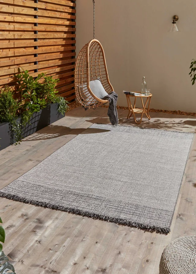 Think Rugs Silver Tweed 9743 Rug 120 X 170