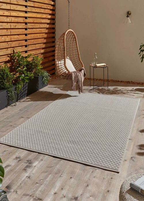 Think Rugs Black Stitch 9683 Rug 160 X 220 - 120 x 170 Image 2