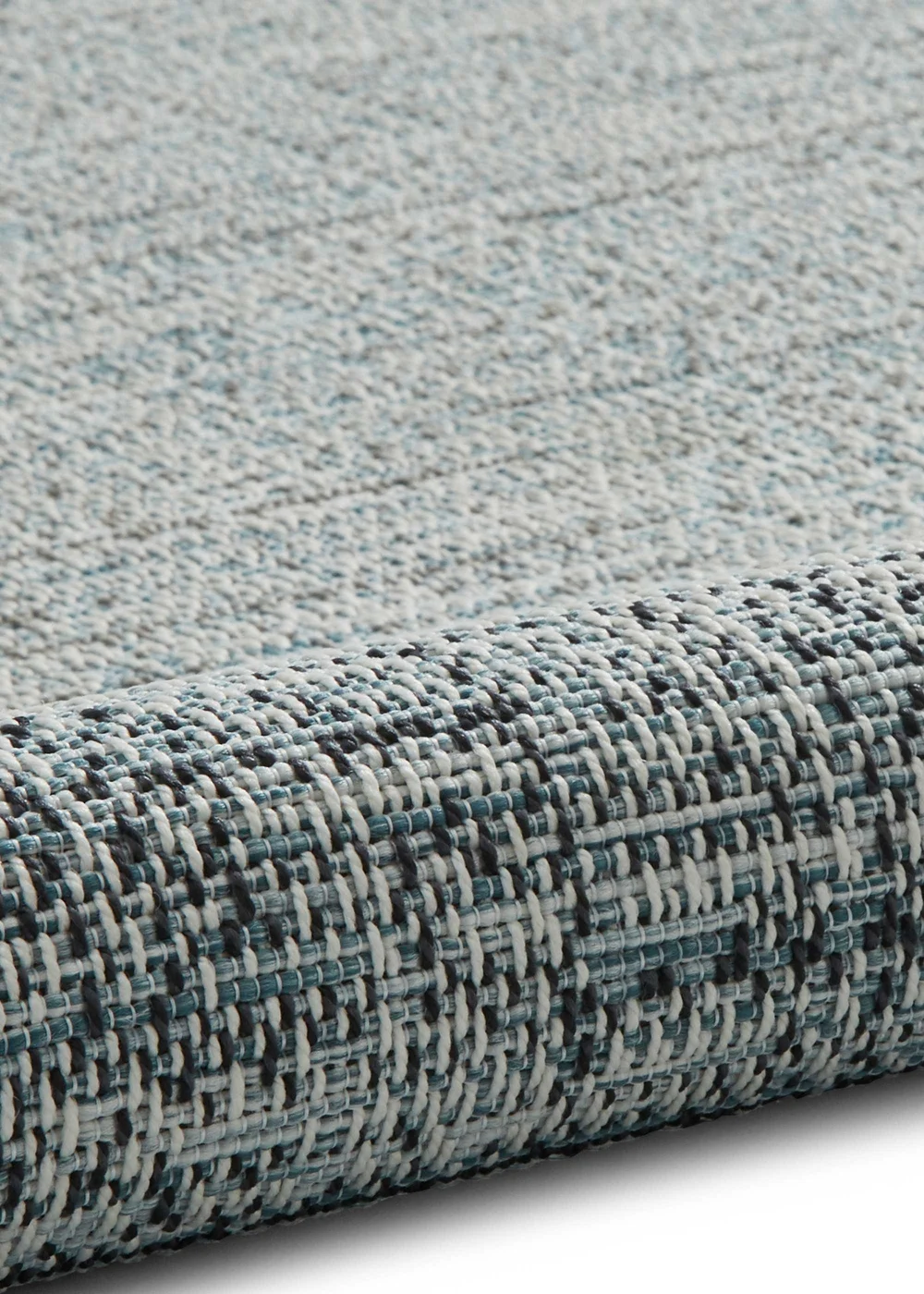 Think Rugs Blue/Grey Tweed 9743 Rug 120 X 170 - 120 X 170 cm Image 6