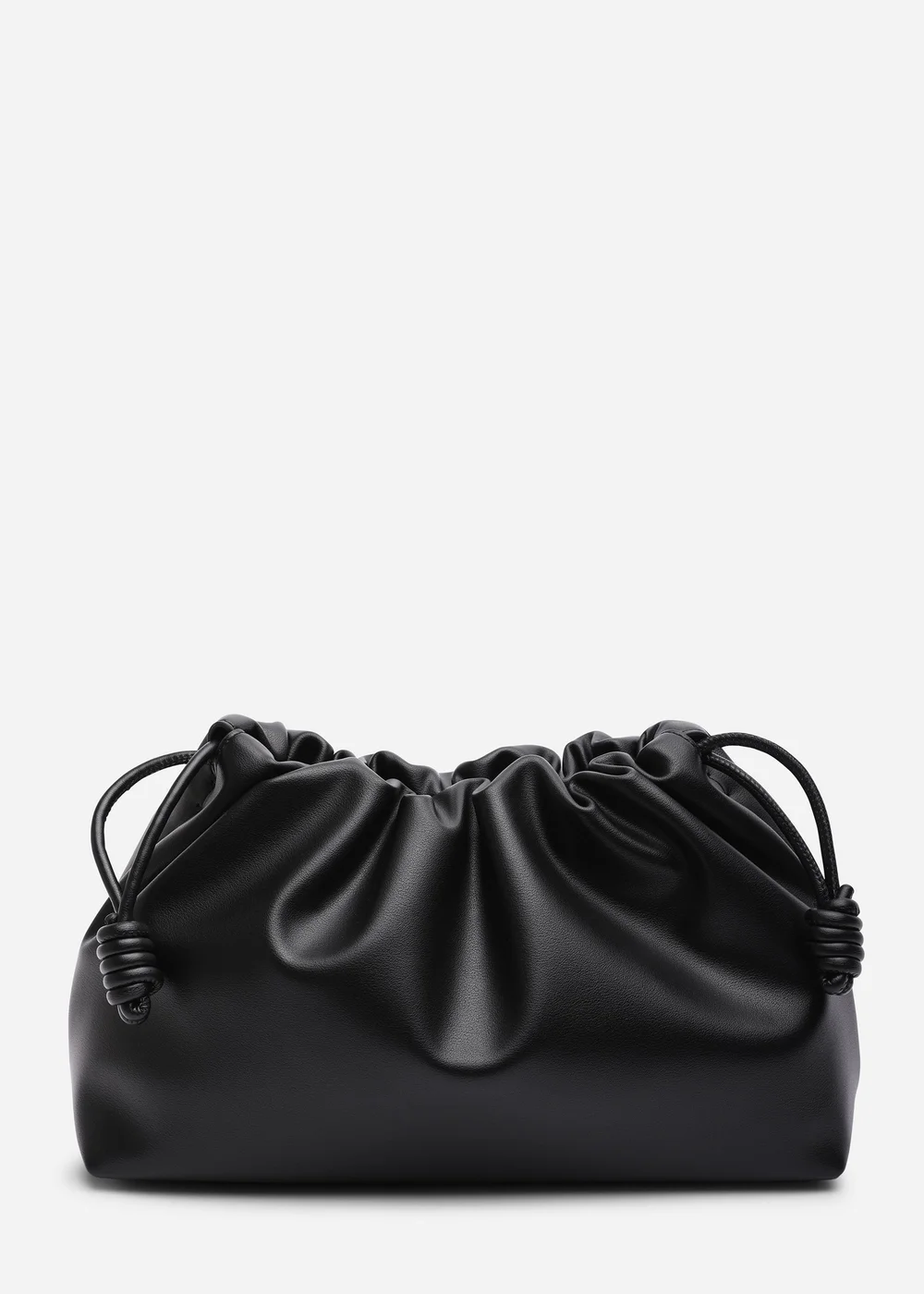 Where's That From Auric Black Drawstring Shoulder Bag - One Size Image 1