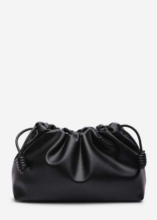 Where's That From Auric Black Drawstring Shoulder Bag - One Size Image 1