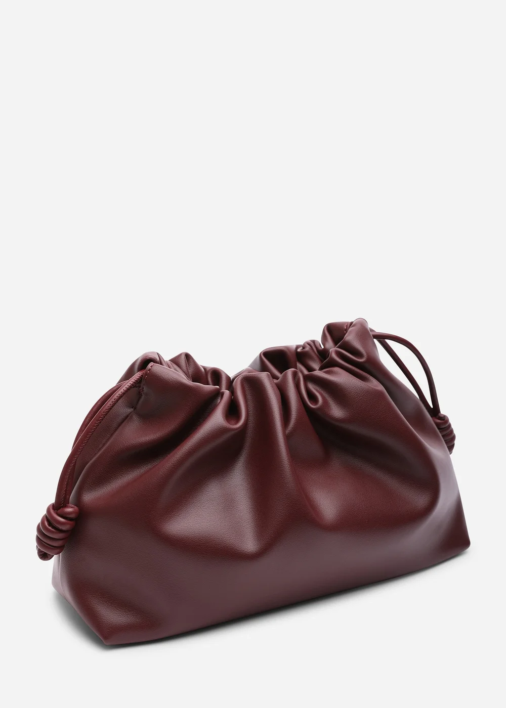 Where's That From Auric Maroon Drawstring Shoulder Bag - One Size Image 3