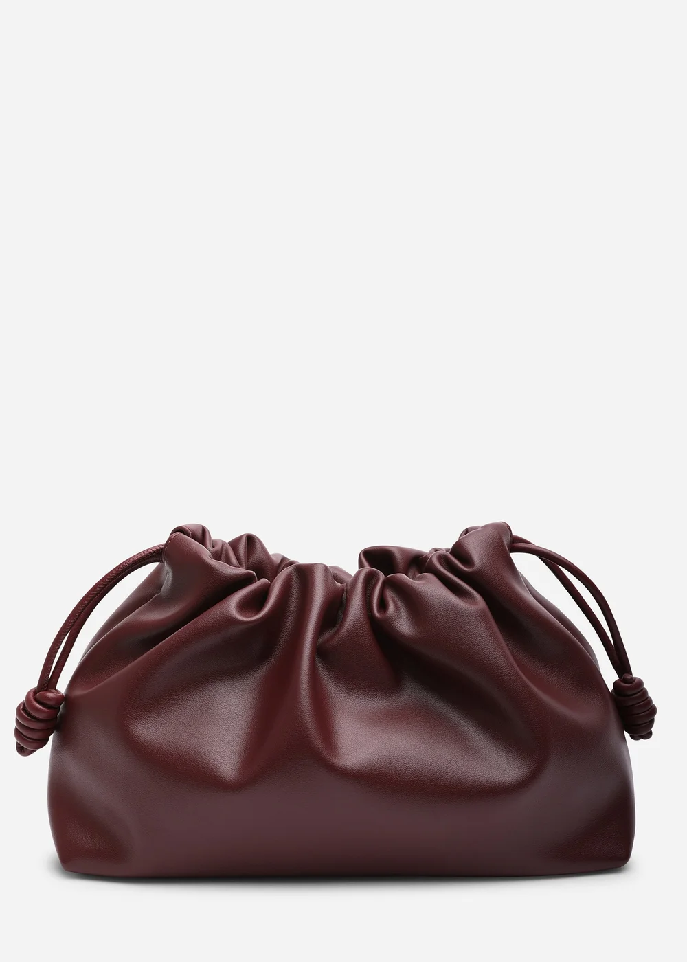 Where's That From Auric Maroon Drawstring Shoulder Bag - One Size Image 2