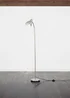 ValueLights Brushed Chrome Flexi Neck Floor Lamp - One Size Image 1