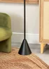 ValueLights Mitch Black Triangle Floor Lamp Base Only - One Size Image 2