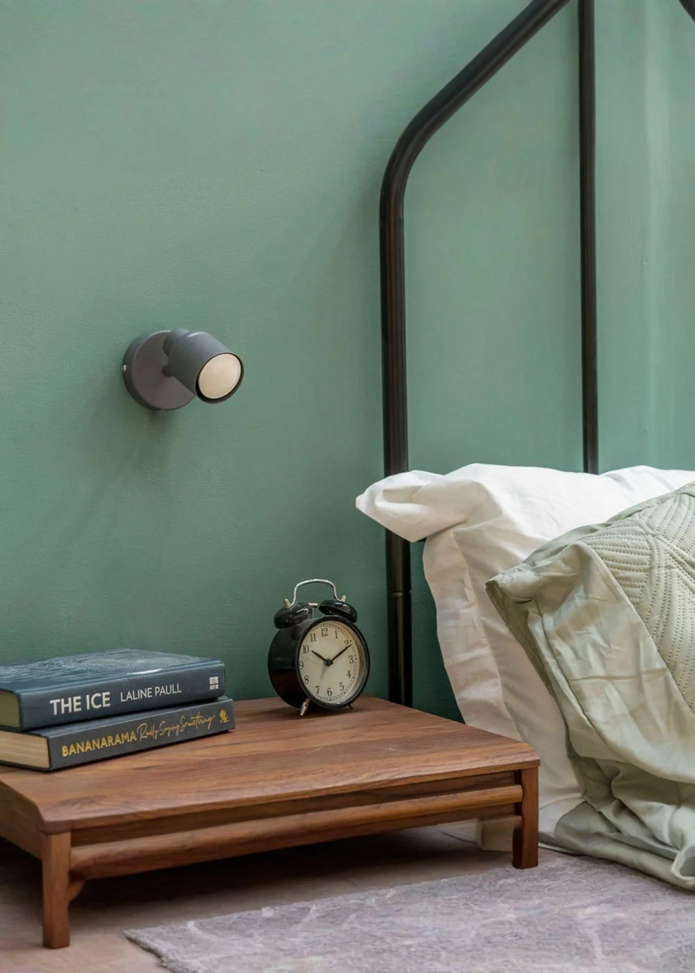 ValueLights Benton Single Spotlight Matt Grey - One Size Image 1