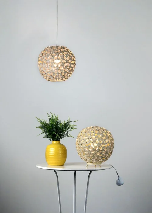 ValueLights Moroccan Ball Shabby Chic Pendant Shade - One Size Image 1