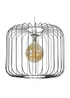 ValueLights Ridgway Matt Black Metal Wire Shade - One Size Image 4