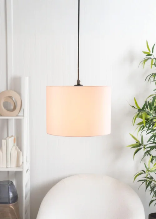 ValueLights Torbery Blush Set of 3 Nesting Easy Fit Shades - One Size Image 3