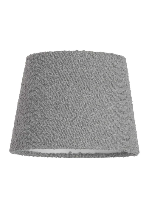 ValueLights Rory Grey Boucle Taper Shade - One Size Image 3