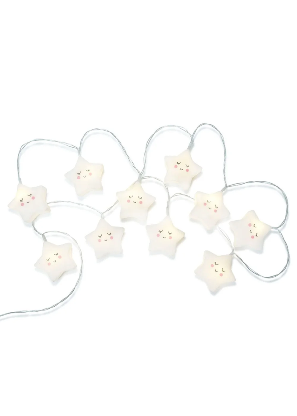ValueLights Star Battery Operated String Lights - One Size Image 5