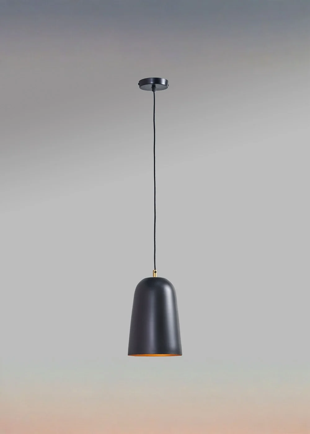 ValueLights Morimo Black Metal Pendant Light - One Size Image 1