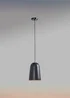 ValueLights Morimo Black Metal Pendant Light - One Size Image 1