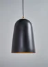 ValueLights Morimo Black Metal Pendant Light - One Size Image 3