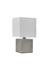 ValueLights Cubbie Brushed Chrome Touch Table Lamp - One Size Image 4