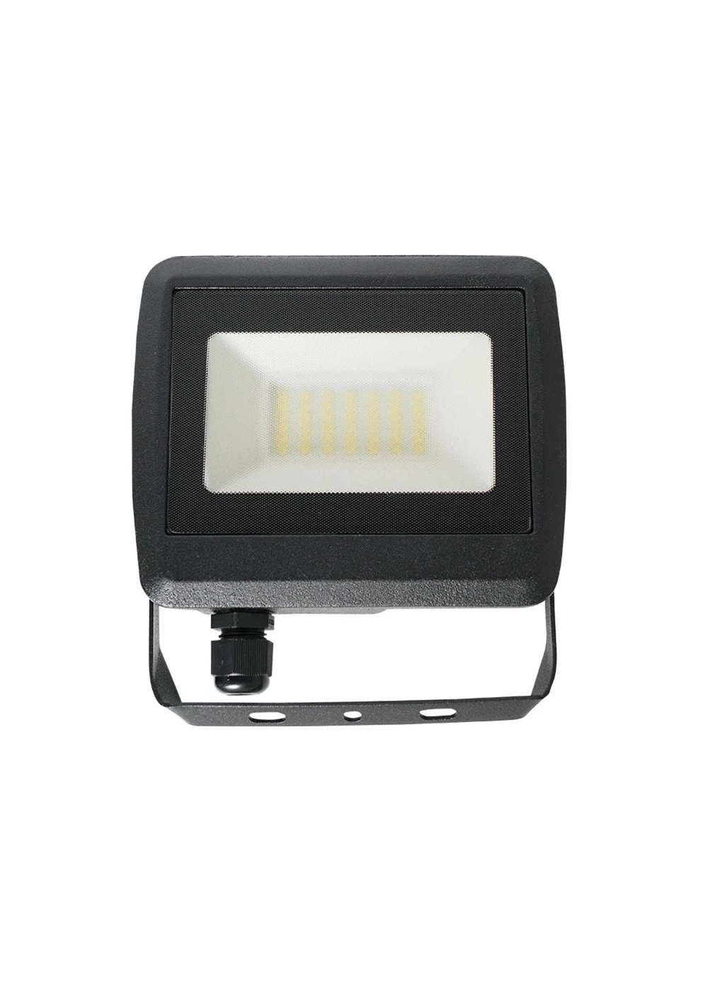 ValueLights LED Slimline Black Flood Light With Samsung Technology - One Size Image 1