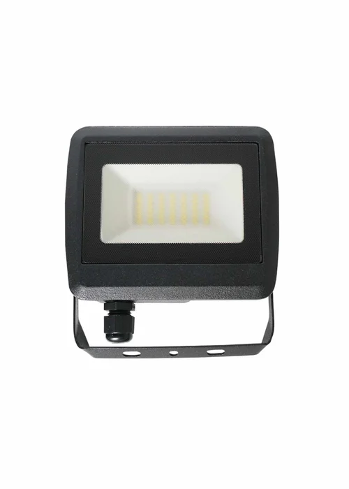 ValueLights LED Slimline Black Flood Light With Samsung Technology - One Size Image 1