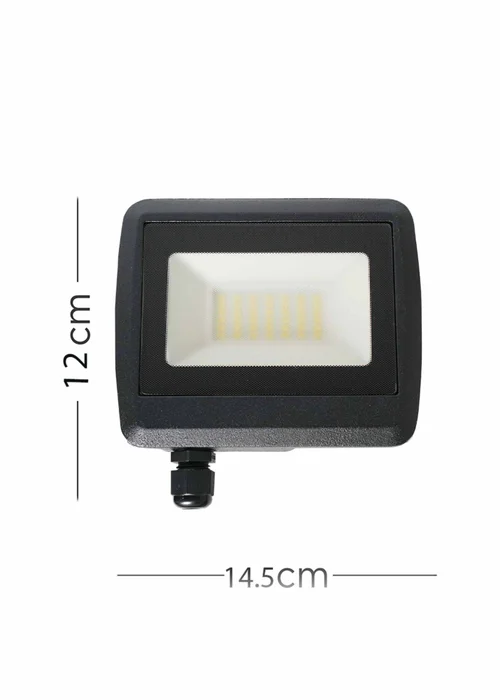 ValueLights LED Slimline Black Flood Light With Samsung Technology - One Size Image 4